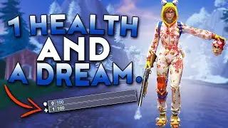 1 health and a dream... (Fortnite Battle Royale Season 7)