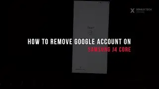 Removing Google Account On Samsung J4 Core | FRP Bypass