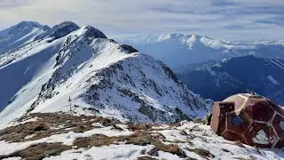 PARADISUL ALB din Piatra Craiului...admirat de la REFUGIUL LEHMANN ( Vârful Ascuțit )