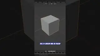 Everything you NEED to know about the CURSOR TOOL in Blender 