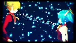 [MMD] Hatsune Miku x Kagamine Len feat. Nero - Just a game