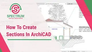 How To Create and Edit Sections In ArchiCAD Tutorial