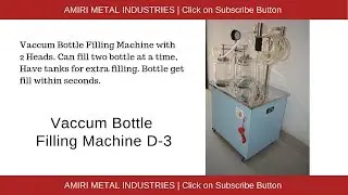 Liquid Filling Machine | Amiri Metal Industries