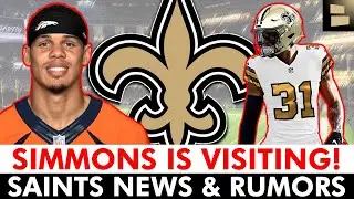 REPORT: Justin Simmons Is Visiting The New Orleans Saints At NFL Training Camp! Saints News & Rumors