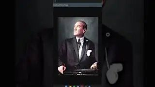 Siyah Beyaz Fotoğrafları 1 Dakikada Renklendirme!