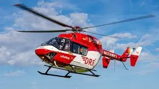 "Christoph Halle" Start in Dornstedt - BK117 - D-HIMU - #GoodByeBK