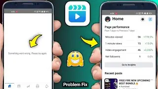 fb creator studio something went wrong problem || How to fix fb creator studio something went wrong