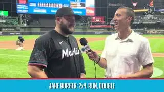 JAKE BURGER POST-GAME @ MIL (7/27/24)