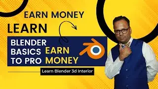 Live Blender 3d Basic Class for all freelancers, Live Online Interior 3d Part 1