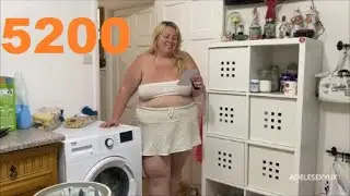 BBW ADELESEXYUK HANGING OUT HER WASHING