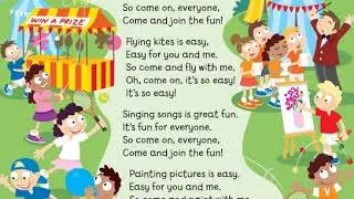 English song for children: Come and joy the fun