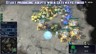 SC2:LotV Adept 5 gate All in
