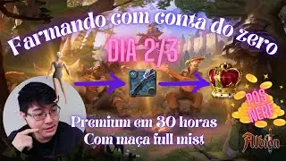 Farmando a Premium em 30 horas com conta nova - Utilizando maça PARTE II #zerotopremium