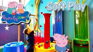 Peppa Pig World Soft Play | George's Spaceship Playzone at Paultons Park