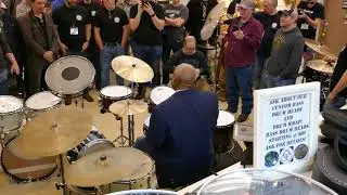 Bernard Purdie Performing at the Delaware Drum Show 2020