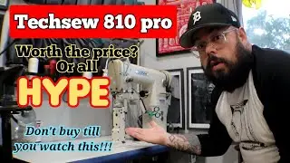 Techsew 810 pro. All HYPE? or worth the $$$ HONEST 3 month REVIEW.