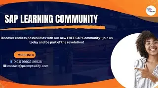 SAP Learning Community [ join our community get more information about SAP ]