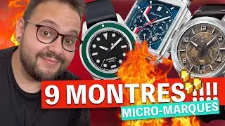 9 GEM Watches 🧡 Micro-brands part 2!