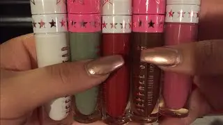 ASMR Unboxing Jeffree Star Cosmetics Liquid Lipstick + Swatch- whispering