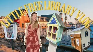 Explore little free libraries with me! 🥰 looking for a thriller