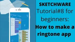 Sketchware tutorials#8: How to make a music/ringtone app in sketchware