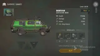 MiniVan level 23-28 LDOE
