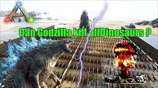 !  Can Godzilla kill 500 Epanterias Level 100 | Ark survival evolved | Ark titanus collection