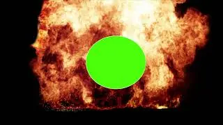 Explosion Green screen download Full HD