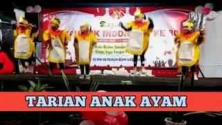 Tarian anak ayam PENTAS SENI PERUMNAS BUMI GANDASARI PURWAKARTA 