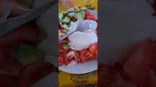 быстрый салат ,люблю  этот салат