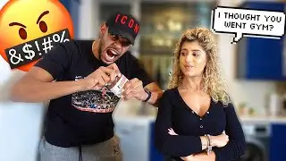 Super Glueing A Jar Lid And Asking My Boyfriend To Open It! (PRANK)