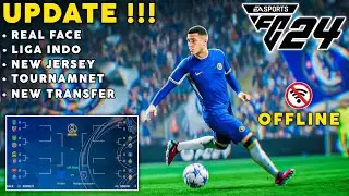 FIFA 16 MOD EA Sports FC 24 Android OFFLINE GRAFIK HD Update Full Menu Terbaru 2024