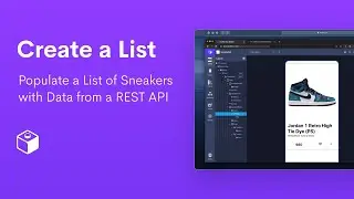 Using REST API data in Draftbit to build a List screen for our Sneakerbit mobile app