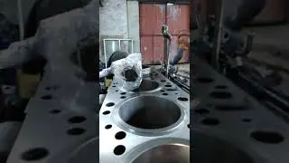 Установка гильзы Ман ТГА d2876