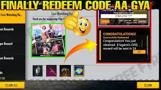 FF REDEEM CODE + FREE HIP HOP BUNDLE  🥳 -para SAMSUNG,A3,A5,A6,A7,J2,J5,J7,S5,S6,S7,S9,A10,A20,A30s