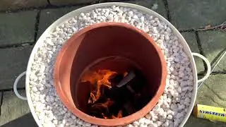 First Firing of my Backyard Tandoor.