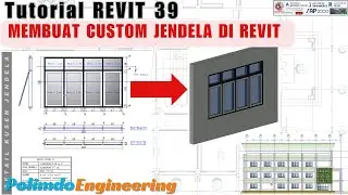 Membuat Custom Family Jendela Menggunakan AUTOCAD REVIT