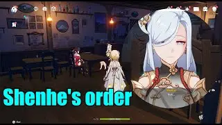 SHE DON'T KNOW WHAT TO ORDER! - Genshin Impact DRINK MIXING EVENT!