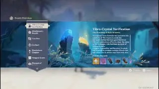 Vibro-Crystal Verification | Genshin Impact