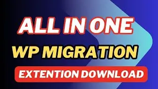 How to Clone your wordpress website | ALL IN ONE WP MIGRATION