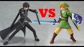 The hero VS The beater  -a figma stopmotion-