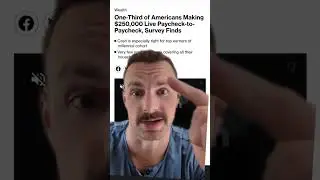 Turns out even the "wealthy" are living paycheck to paycheck 😮