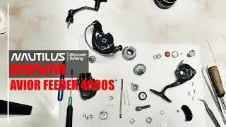 Разбор катушки Nautilus Avior Feeder 4000S