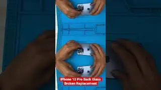 iPhone 13 Pro Back Glass Broken Replacement 