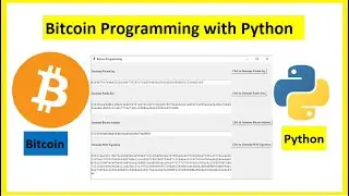 Bitcoin Programming with python | Python code with public Blockchain