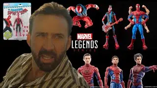 ALL 2023 Spiderman Marvel Legends Figures REVIEW with Memes