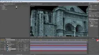 After Effects Tutorial - Lightning, fog and 3D fakery (Desecrated Cathedral Pt3)