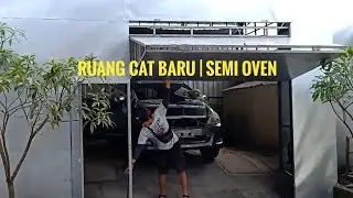 Spray Booth Sederhana | Ruang Cat Semi Oven | DIY PAINT BOOTH