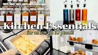 4.4 SHOPEE SALE (Kitchen Essentials, Organizers, Aesthetic feels✨) | Ar. Erika Lim