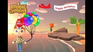 Animal Crossing New Horizons | Happy Birthday Dragon Hunter109 Live Stream
